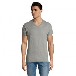 Κοντομάνικο μπλουζάκι (Imperial V men 02940) γκρι μελανζέ